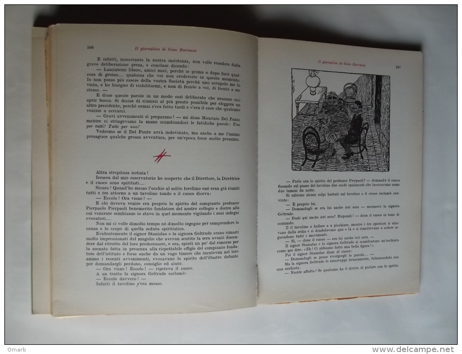 Lib205 Il Giornalino Di Gian Burrasca, Luigi Bertelli, Vamba - Giunti Editore, I Premiati D'oro,1968, 88 Ristampa - Enfants Et Adolescents