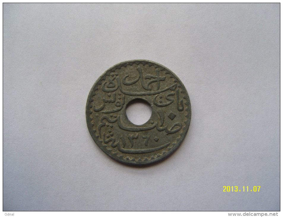 TUNISIA  10  CENTIMES  1941 - Tunisie