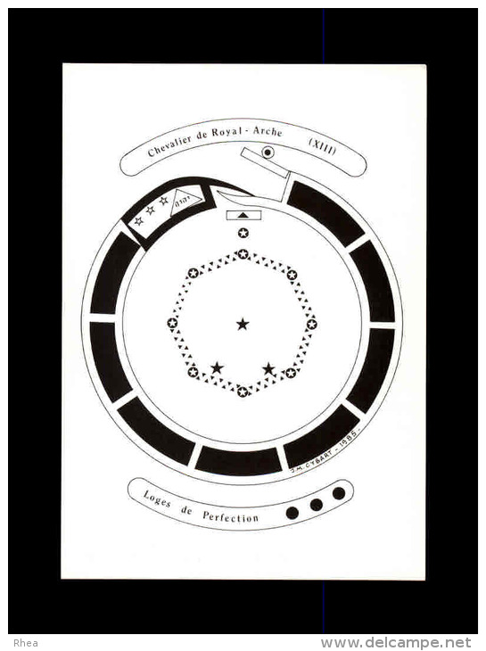 FRANC-MACONNERIE - LES 33 GRADES DU RITE ECOSSAIS - Dessins de J.M. Cybart - 33 Cartes dans sa pochette