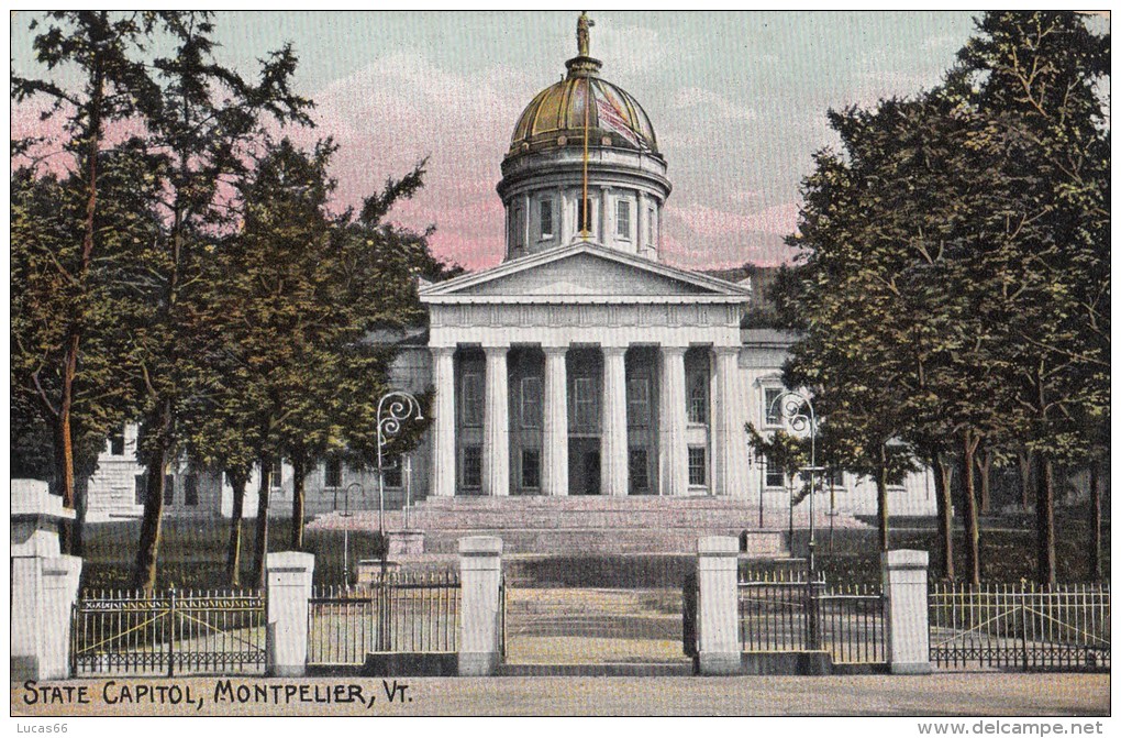 1916 STATE CAPITOL, MONTPELIER - Montpelier