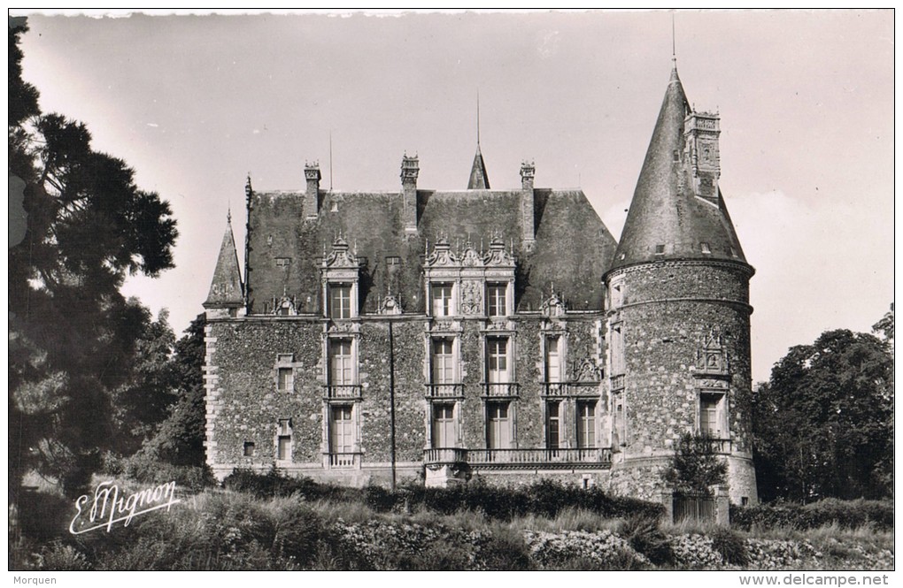 5499. Postal COURTALAIN (Chateaudrun) Eure Et Loire. Chateau - Chateaudun