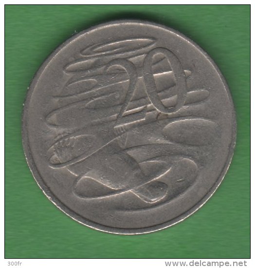 Australie Australia Jolie Piece 20 Cents  1966 - Autres & Non Classés