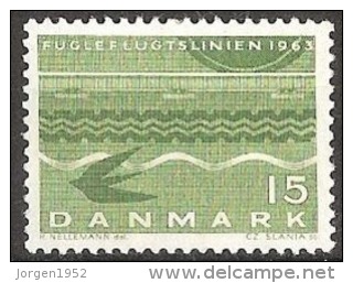 DENMARK  # 15 ØRE** STAMPS FROM YEAR 1963 - Ungebraucht