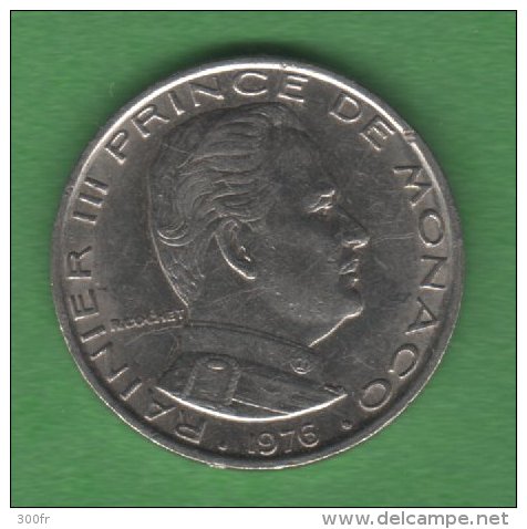 Monaco Monnaie 1 F 1976 - 1949-1956 Francos Antiguos