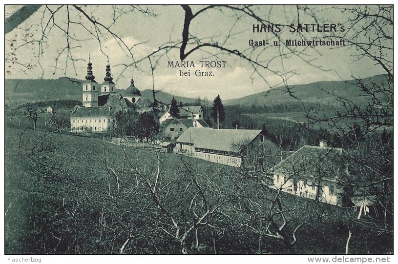 A - GRAZ - Maria Trost - Sattlers Gast - Und Milchwirtschaft - 1914 - Graz