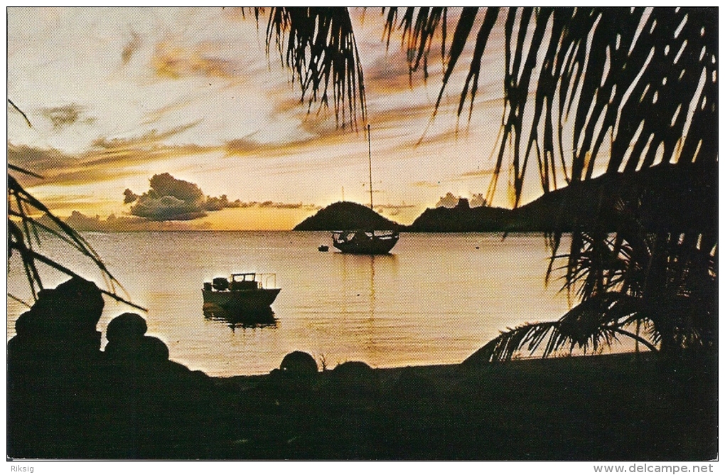 Sunset In Antigua W.I.  A-2843 - Antigua & Barbuda