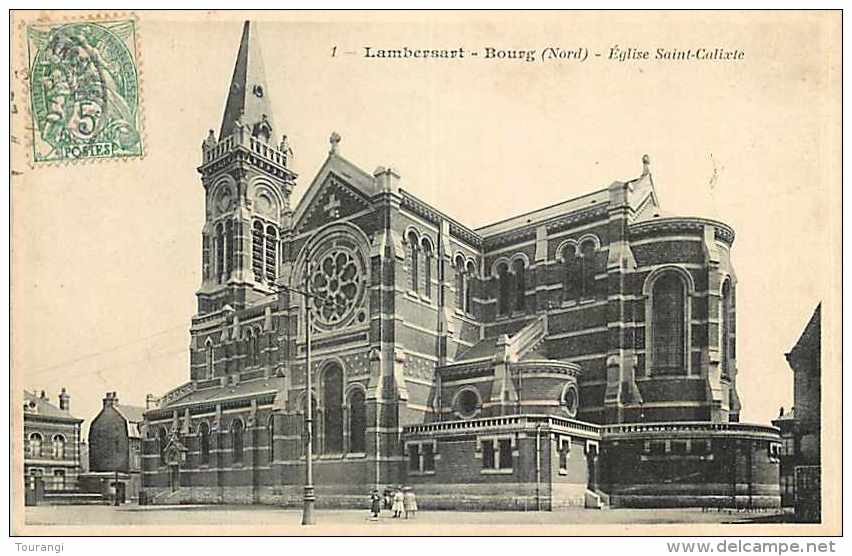 Oct13 591 : Lambersart  -  Bourg  -  Eglise Saint-Calixte - Lambersart