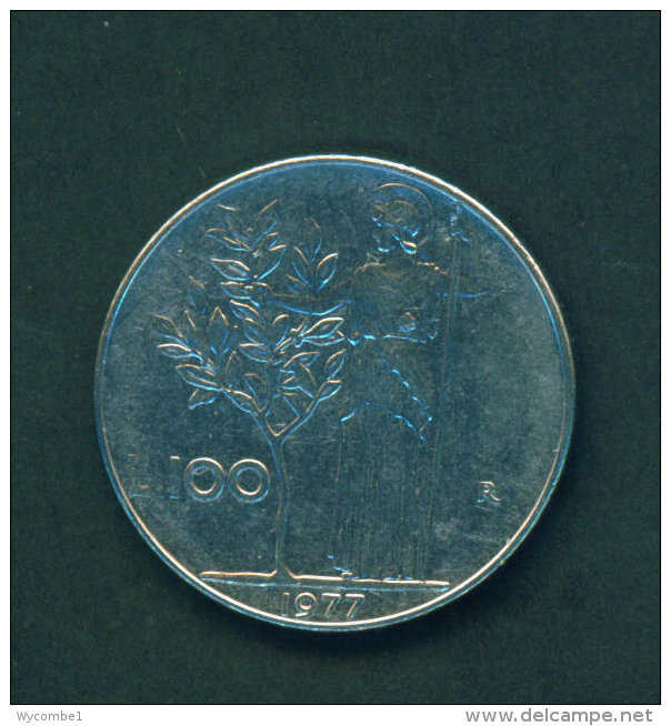 ITALY - 1977  100l  Circulated - 100 Lire