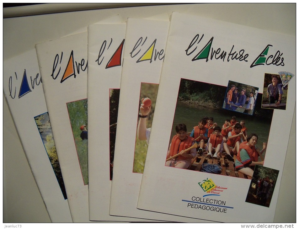 Scoutisme /LOT 6 Documents De  Eclaireurs De France / Guides De France / Scouts De France / Papiers - Scoutisme