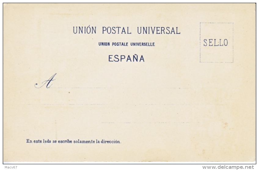 Spain   STAMP CARD  ** - Lettres & Documents