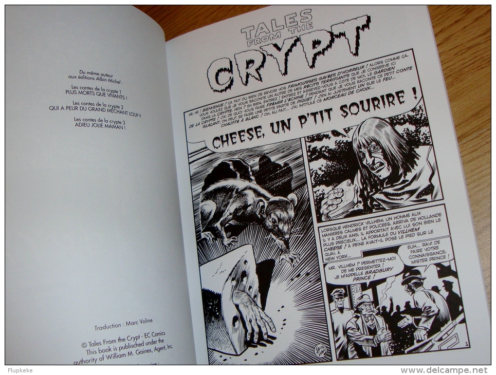 Tales From The Crypt Tome 4 Partir C'est Mourir Un Peu Jack Davis Albin Michel 1999 - Tales From The Crypt