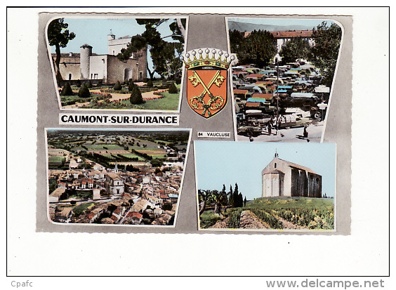 Carte 1960 CAUMONT SUR DURANCE / Multivues - Caumont Sur Durance
