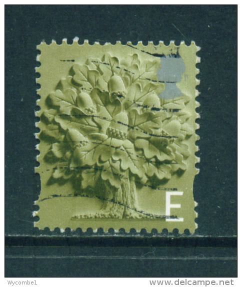 ENGLAND - 2001 To 2002  Oak Tree  'E'  Used As Scan - Angleterre