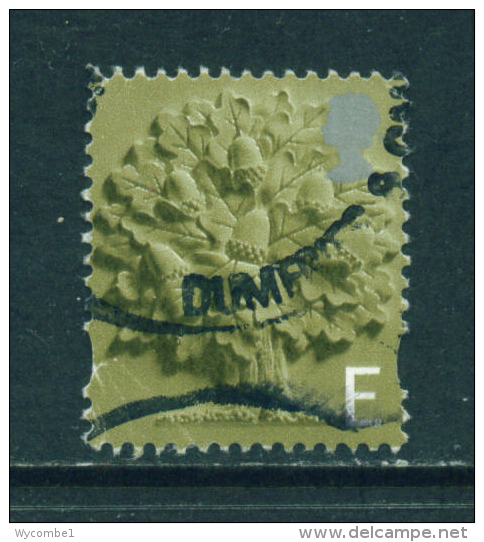 ENGLAND - 2001 To 2002  Oak Tree  'E'  Used As Scan - Angleterre