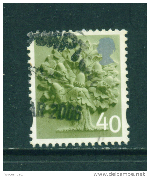 ENGLAND - 2003+  Oak Tree  40p  Used As Scan - Angleterre