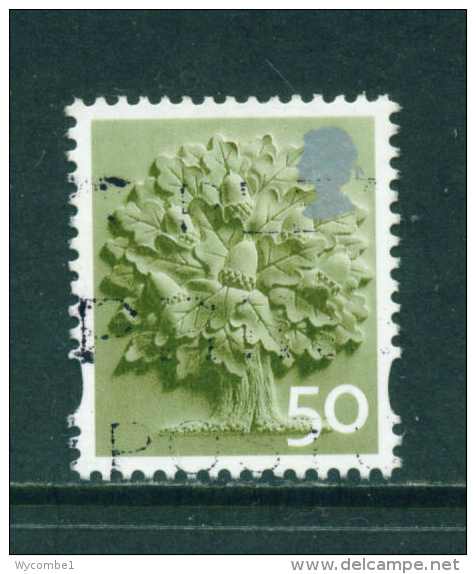ENGLAND - 2003+  Oak Tree  50p  Used As Scan - England