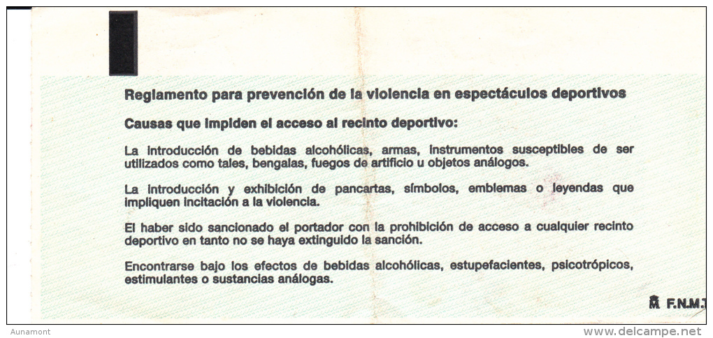 España--Futbol--F.C.Barcelona--S.D .Compostela--Jornada 28--1999 - Tickets - Entradas