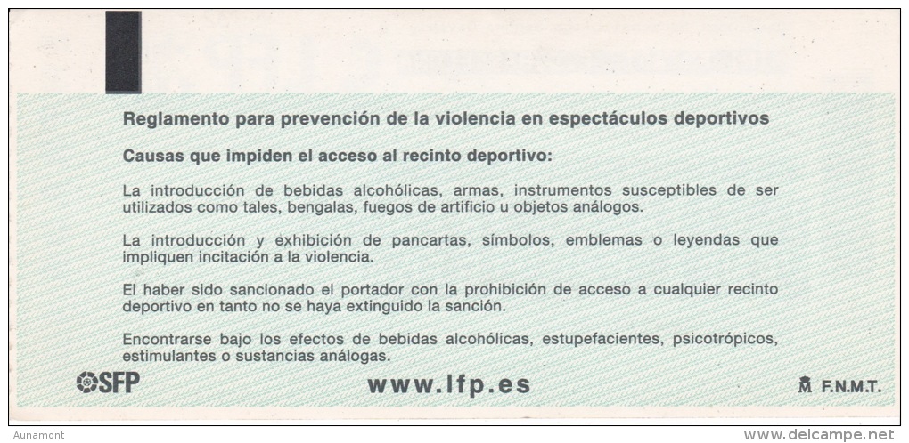 España--Futbol--F.C.Barcelona--Cartagonova FC.--Jornada 11--2000 - Tickets - Entradas