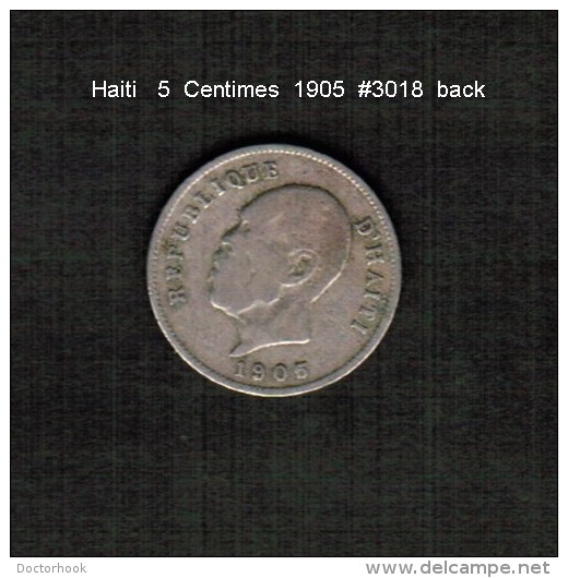 HAITI    5  CENTIMES  1905  (KM # 53) - Haiti