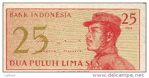 INDONESIE - 25 Sen 1964 - Indonésie