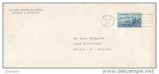 UNITED STATES 1951 MICHEL NO: 618  FDC - 1941-1950