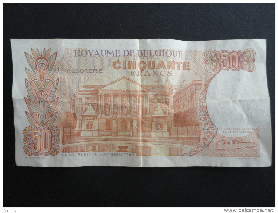 1966 - 16 Mai - Belgique - Billet De 50 Francs - Beaudoin Ier & Reine Astrid - 1005 K 048   025109048 - 50 Francs