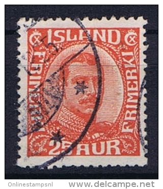 Iceland: 1921, Mi Nr  102  Used - Gebruikt