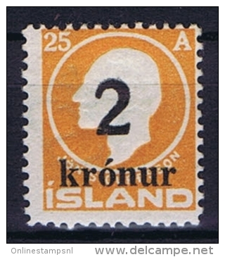 Iceland: 1925, Mi Nr  119 MH/*, Very Light Hinged - Ongebruikt