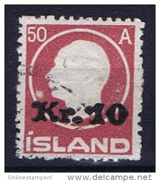 Iceland: 1925, Mi Nr  120 Used - Usados