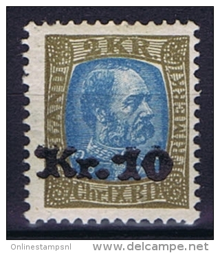 Iceland: 1929, Mi Nr  124 MH/* - Ongebruikt