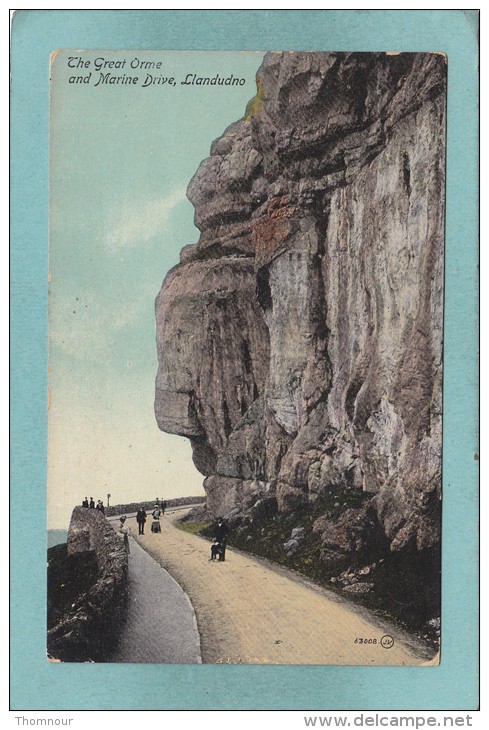 THE  GREAT  ORME  AND  MARINE  DRIVE  -  LLANDUDNO  - - Caernarvonshire