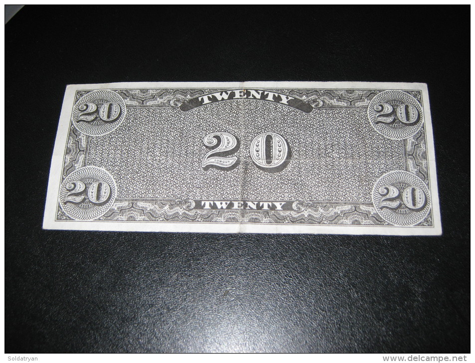 FAUX ? ° BILLETS ° ETATS UNIS ° CONFEDERATION ° CONFEDERATE STATES OF AMERICA ° 20 DOLLARS 1862 ° Us Usa Western - Divisa Confederada (1861-1864)