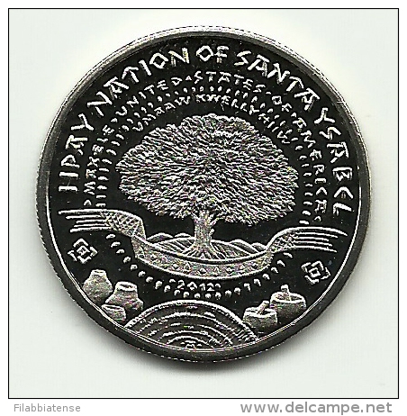 2012 - Santa Ysabel 1/2 Dollar, - Andere - Amerika