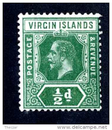 6075-x  Virgin Is.1913  SG #69 ~Sc #38   M*  Offers Welcome! - British Virgin Islands