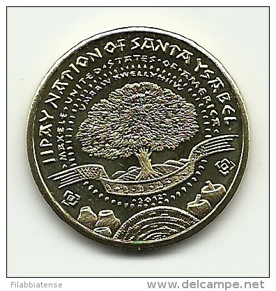 2012 - Santa Ysabel 1 Dollar, - Autres – Amérique