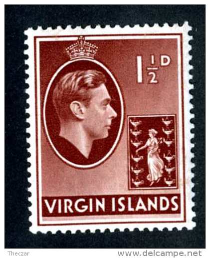 6088-x  Virgin Is.1938  SG #112 ~Sc #78  M*  Offers Welcome! - British Virgin Islands