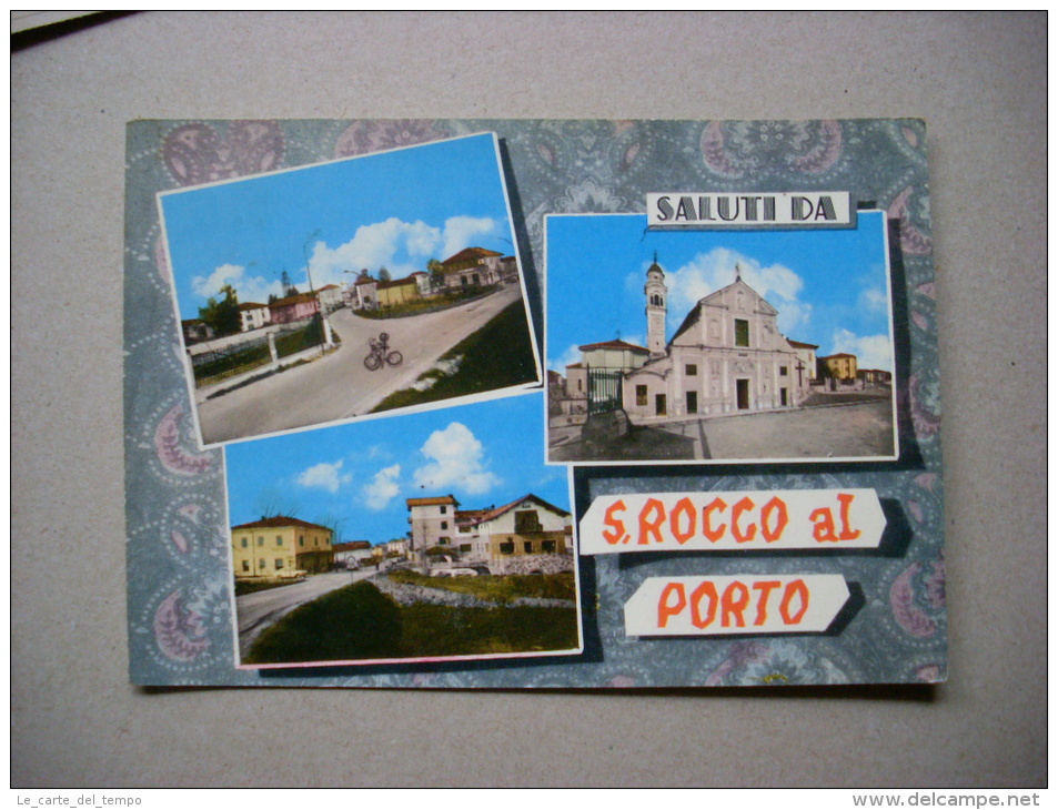 Cartolina Saluti Da San Rocco Al Porto (Lodi) - Lodi