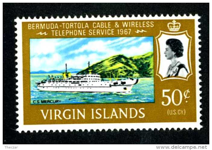 6093-x  Virgin Is.1967  SG #219 ~  Mnh**  Offers Welcome! - British Virgin Islands