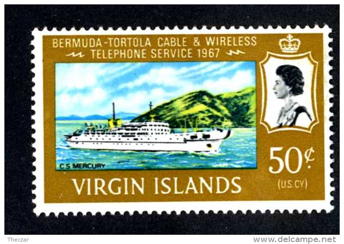 6094-x  Virgin Is.1967  SG #219 ~  Mnh**  Offers Welcome! - British Virgin Islands