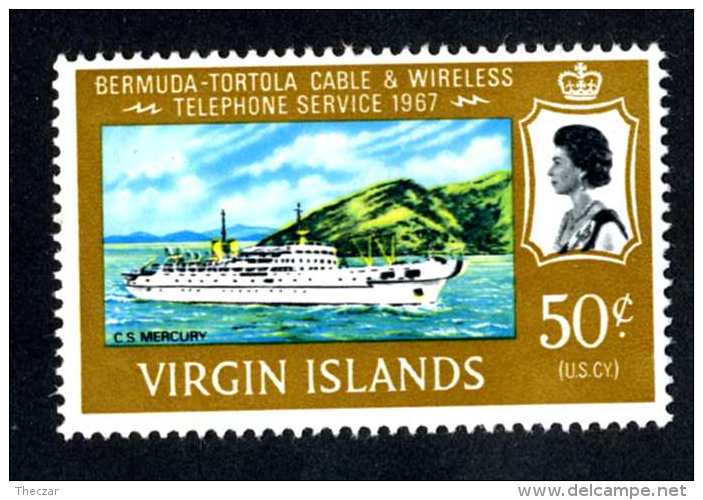 6095-x  Virgin Is.1967  SG #219 ~  Mnh**  Offers Welcome! - British Virgin Islands