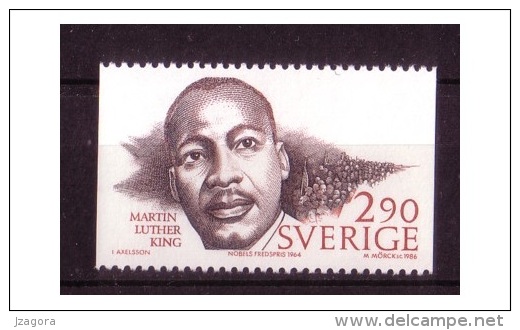 PRIX NOBEL PRIZE NOBELPREIS PAIX FRIEDEN PEACE 1964 M.L. KING USA SWEDEN SCHWEDEN SUEDE 1986   MNH MI 1416 HUMAN RIGHTS - Martin Luther King