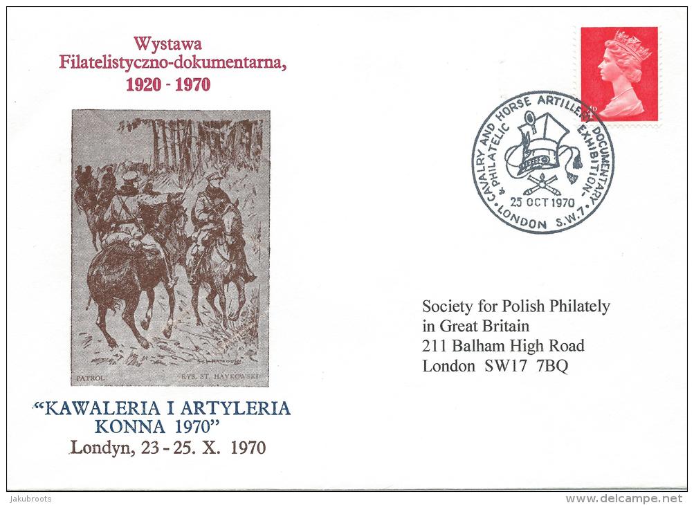 1920-1970. CAVALERY AND HORSE ARTILLERY  DOCUMENTARY  EXHIBITION. LONDON - Londoner Regierung (Exil)