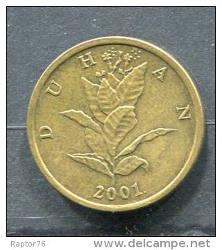 Monnaie Pièce CRAOTIE 10 Lipa De 2001 - Croatia
