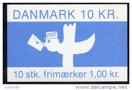 DENMARK 1984 World Communications Year 1.00 Kr Complete Booklet MNH / **.  Michel 816 - Carnets