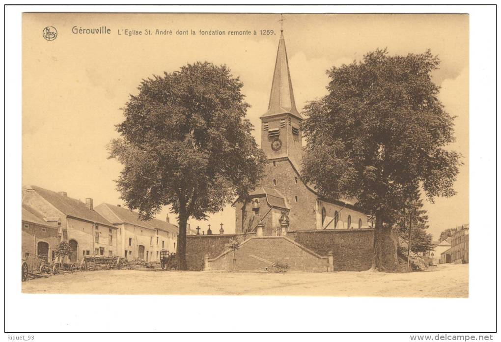 Gérouvlille - L'Eglise St-André Dont La Fondation Remonrte à 1259 - Meix-devant-Virton