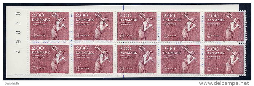 DENMARK 1982 Europa 2.00 Kr Complete Booklet MNH / **.  Michel 749 - Carnets