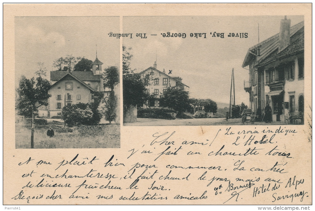 SUISSE - SAVIGNY - Hôtel Des Alpes (1906) - Savigny