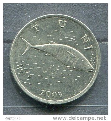 Monnaie Pièce CRAOTIE 2 Kuna De 2003 - Kroatië