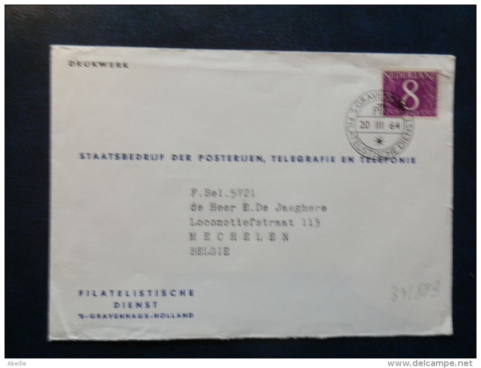 37/883    BRIEF FILAT. DIENST - Postal History