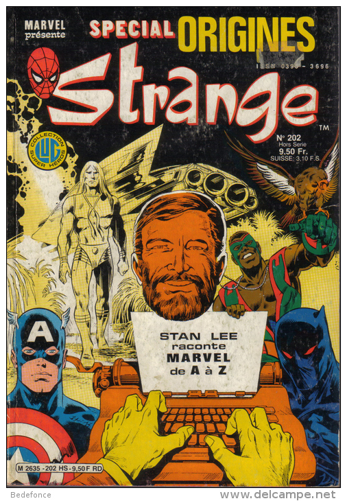 Strange N° HS 202 - Spécial Origines - 1986 - Strange